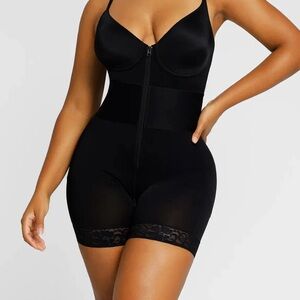 Women's Black Shapewear Bodysuit
